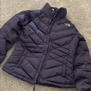 Purple North Face aconcagua jacket